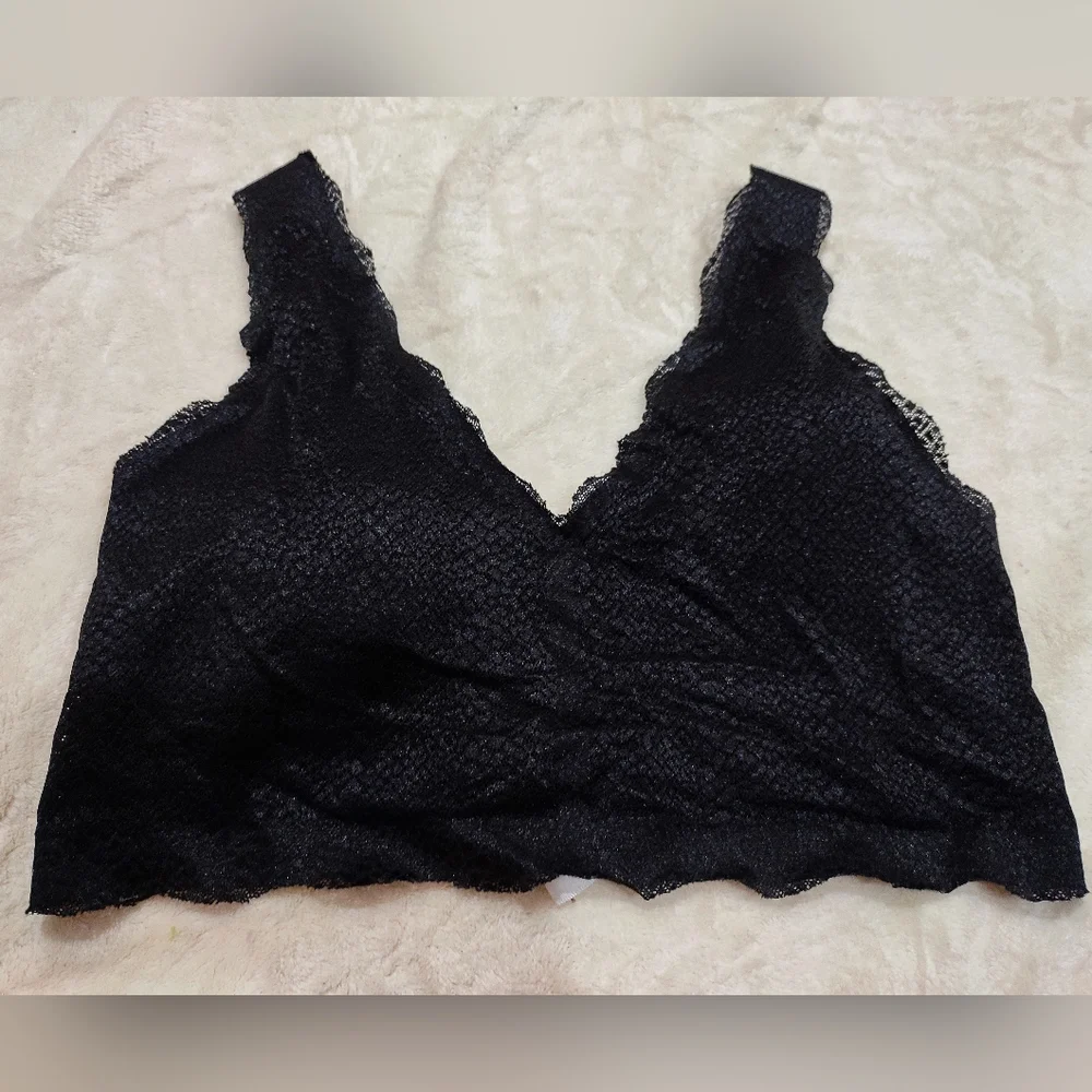 Snake Embossed texture comfort bra - Picture 3 of 6